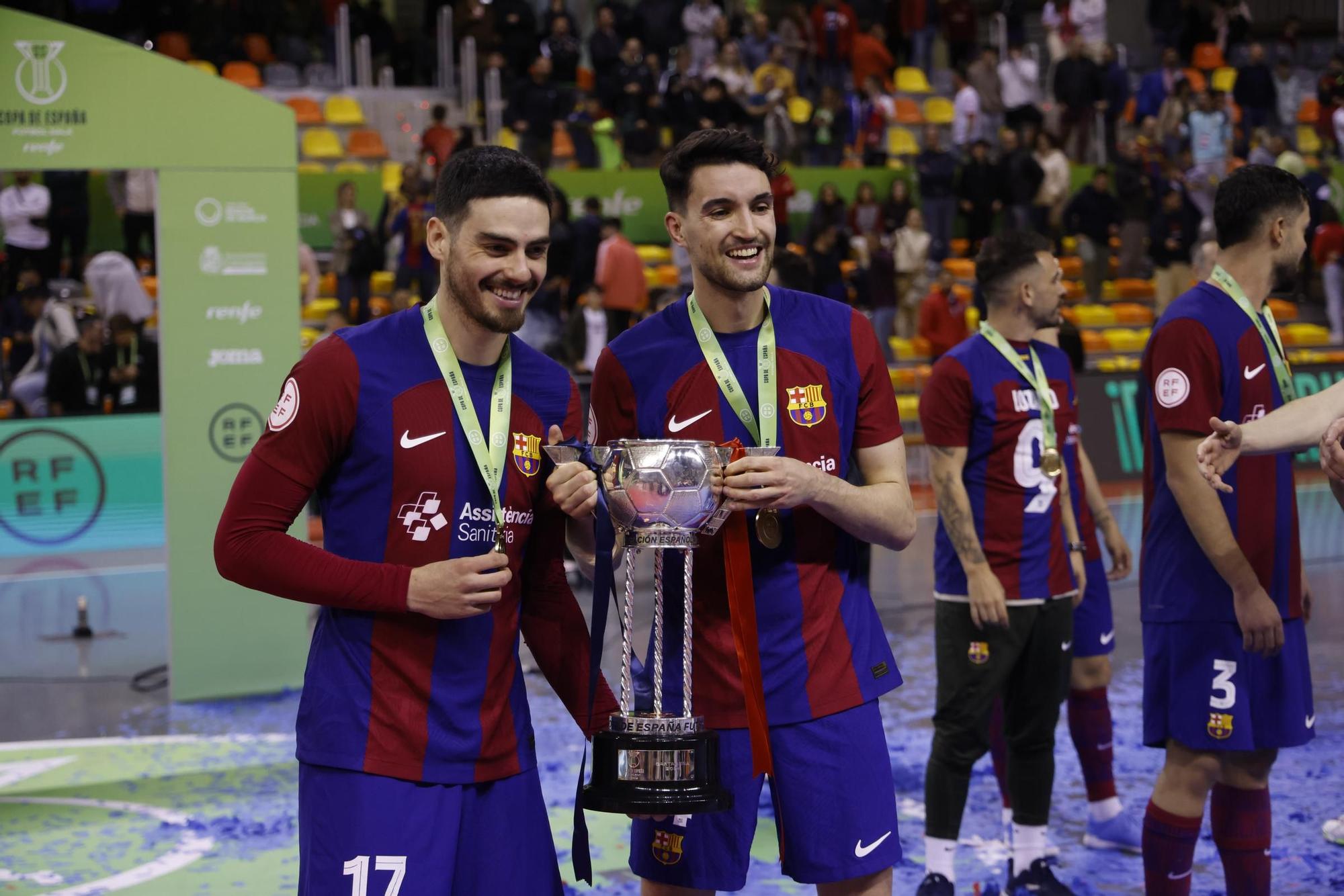 ElPozo Murcia - FC Barcelona, final de la Copa de España de fútbol sala