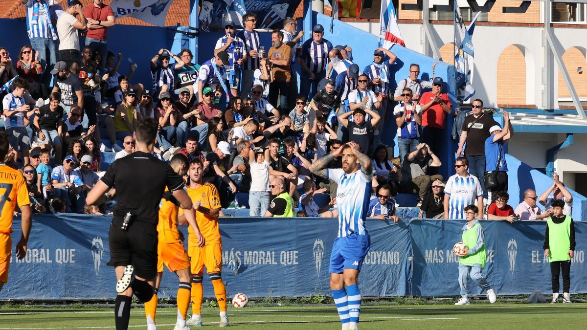 Alcoyano - Real Madrid Castilla: estas son las imágenes del descenso a Segunda Federación