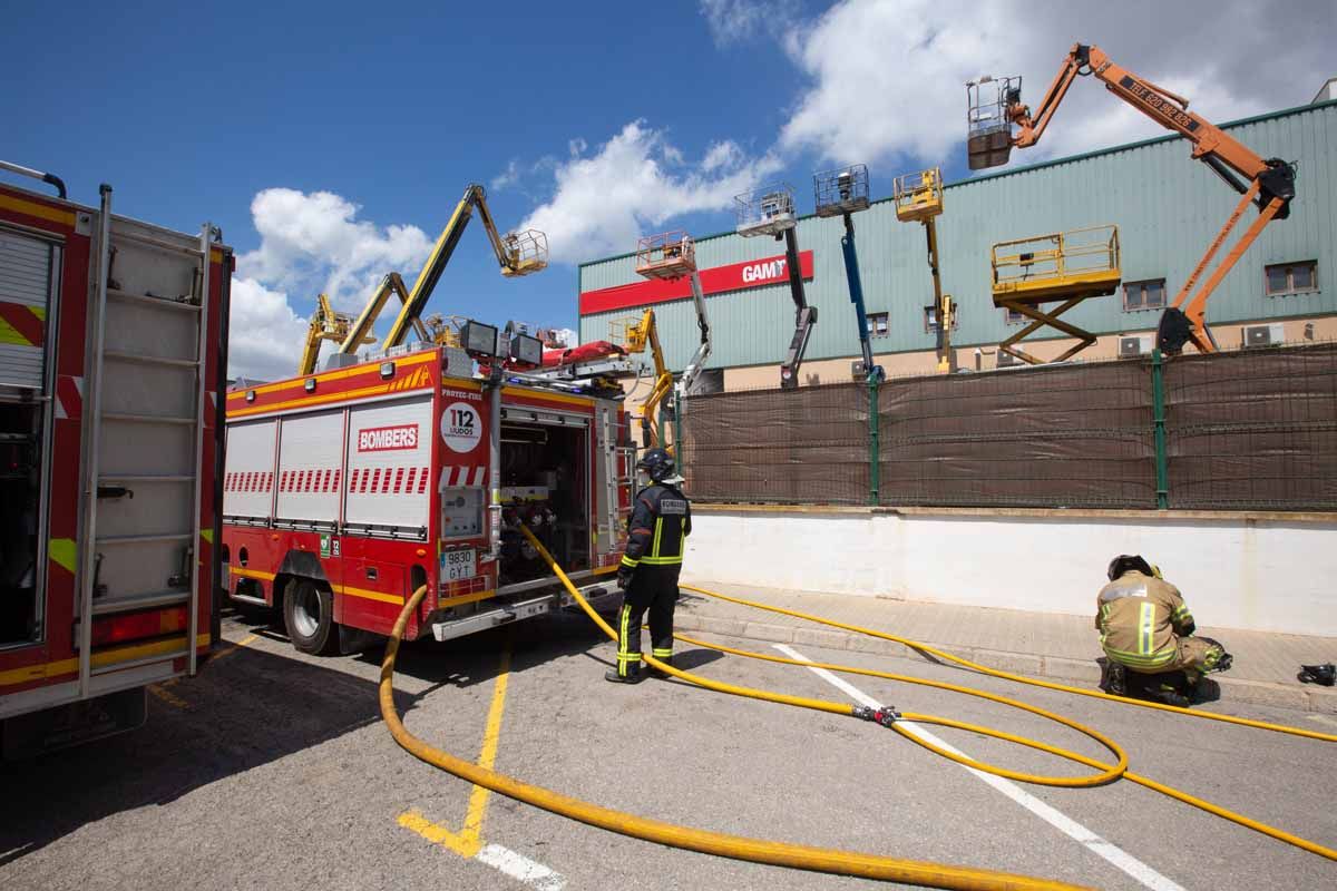 Incendio en Ca na Palava