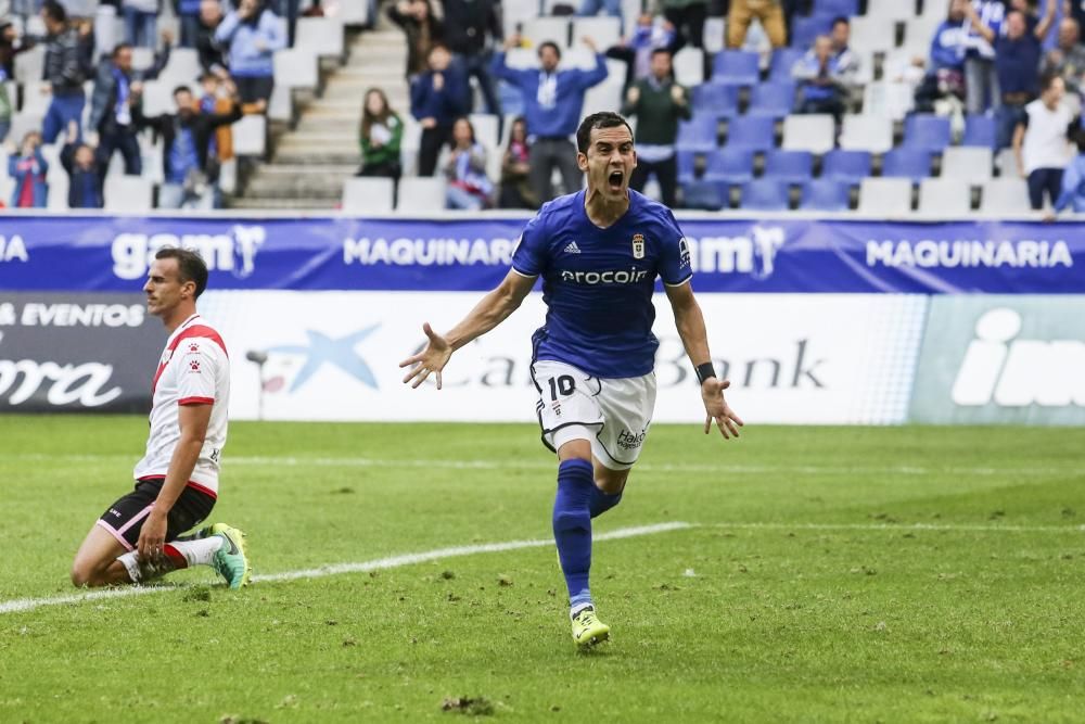 Partido Real Oviedo 2-0 Rayo Vallecano