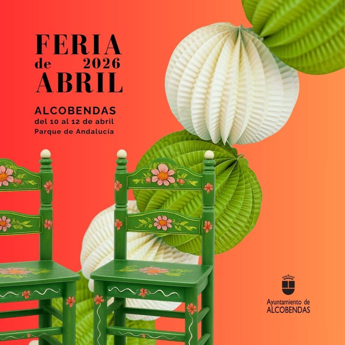 Cartel de la primera Feria de Abril de Alcobendas.