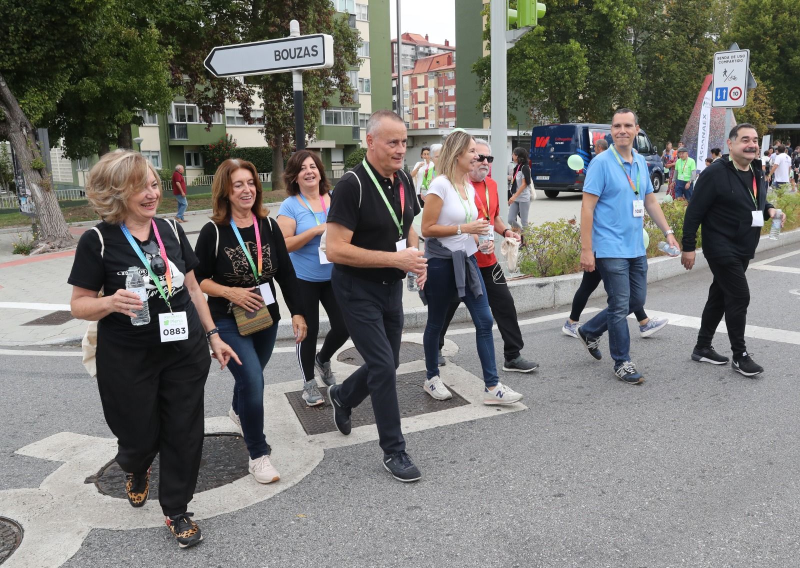 Vigo marcha en favor de Aspanaex