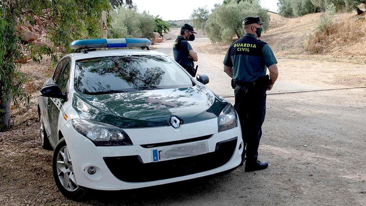 Agentes de la Guardia Civil en una imagen de archico.