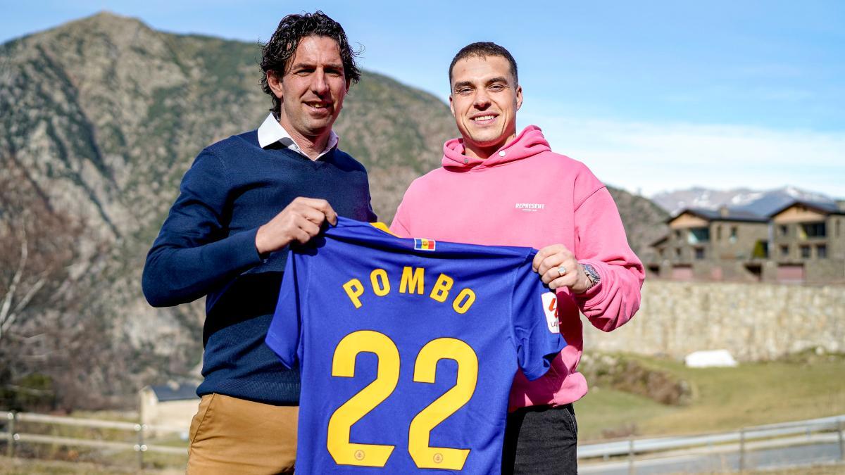 El Andorra presenta a Jorge Pombo