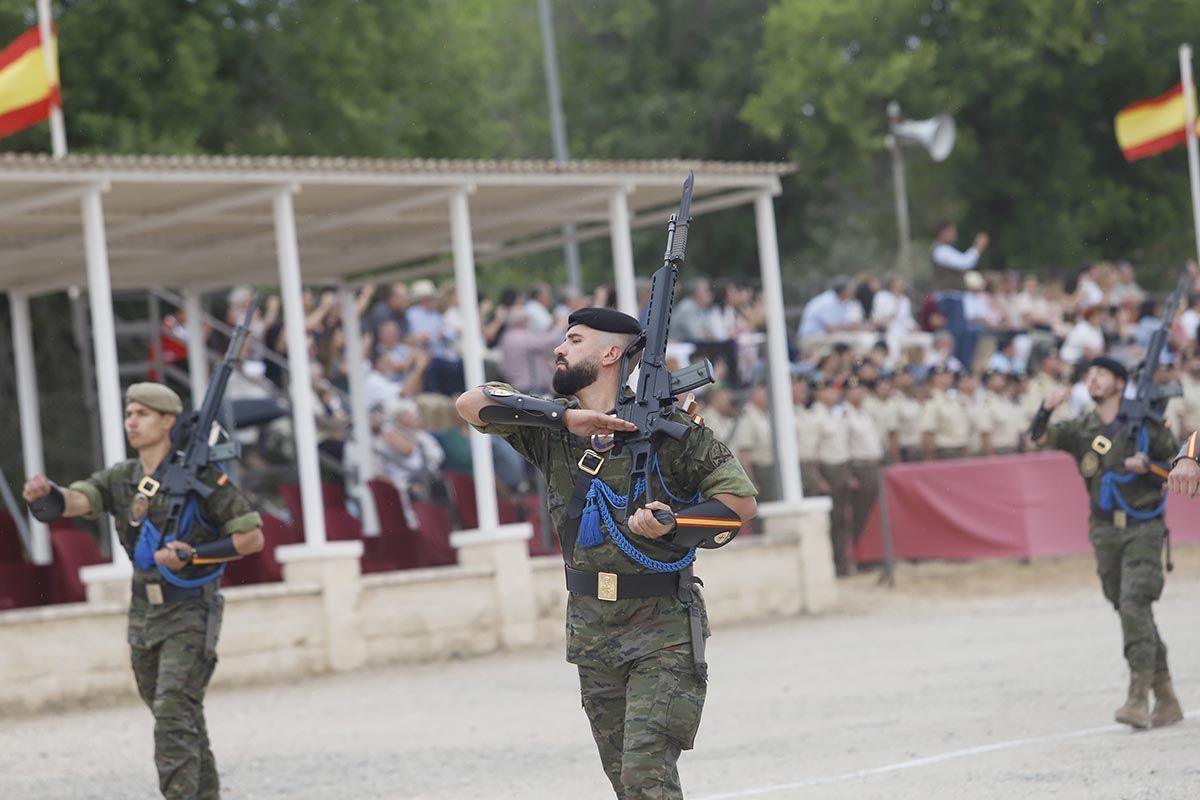 Despedida del contingente de la Brigada Guzmán el Bueno con misión en Letonia