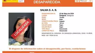 Localizada la joven de 18 años que había desaparecido en Zaragoza