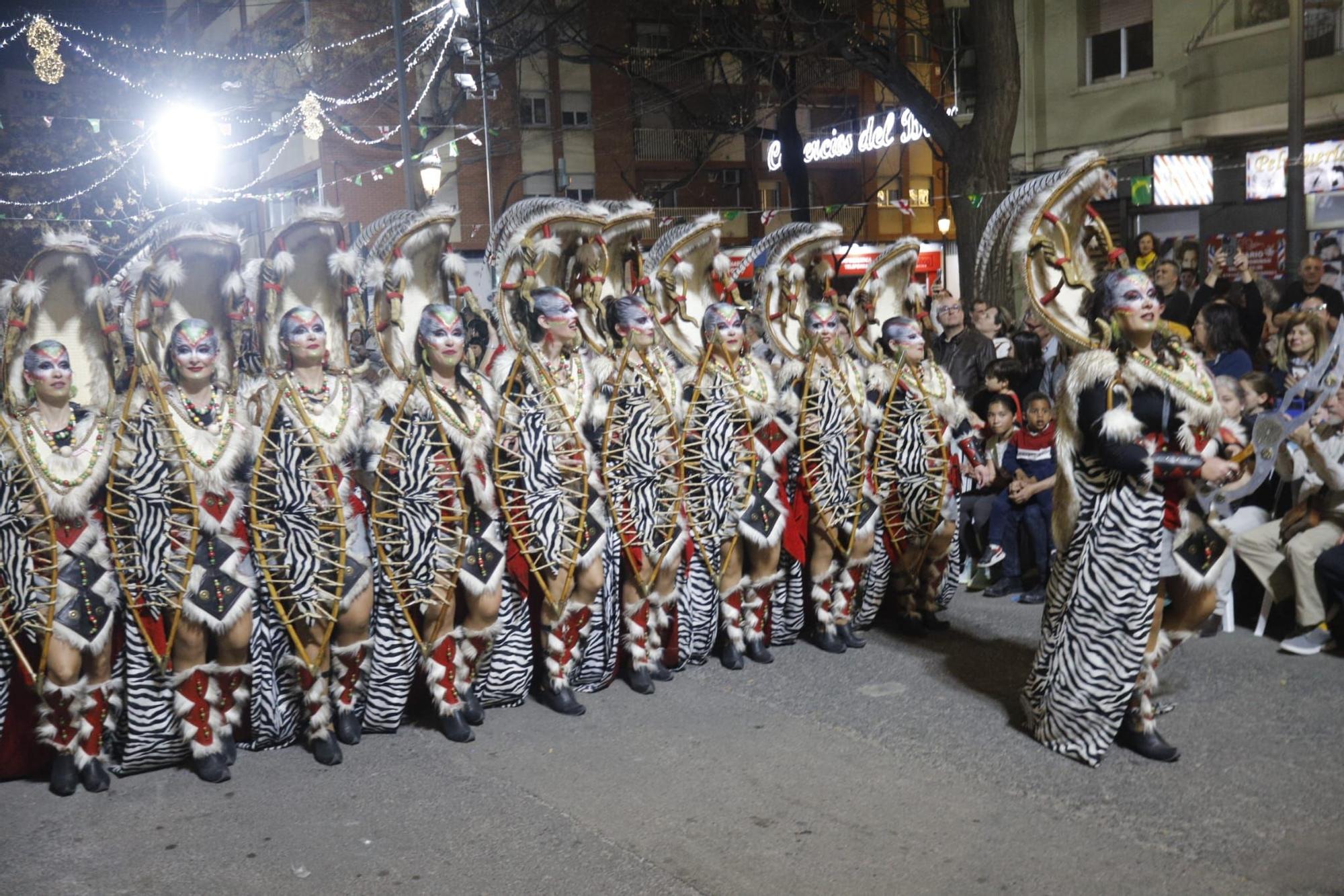 Así fue la Entrada Mora y Cristiana de la falla Pío XI-Fontanars