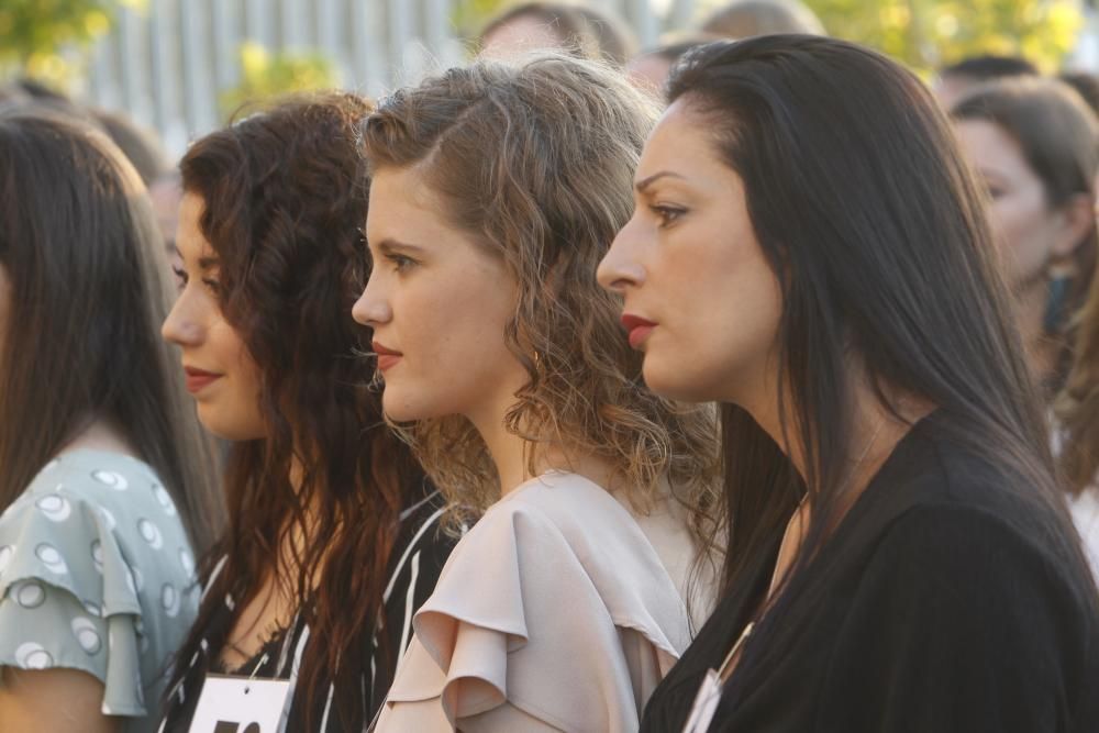 Visita de las candidatas a fallera mayor de València a la casa Ronald McDonald