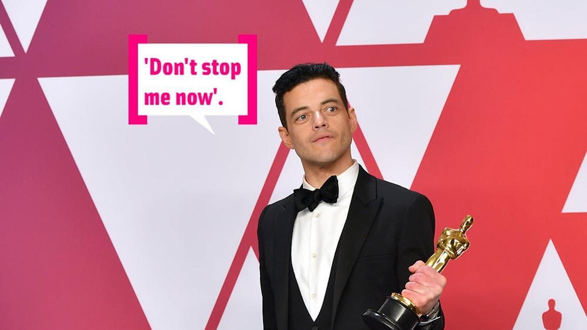 Rami Malek: 'Don't stop me now'