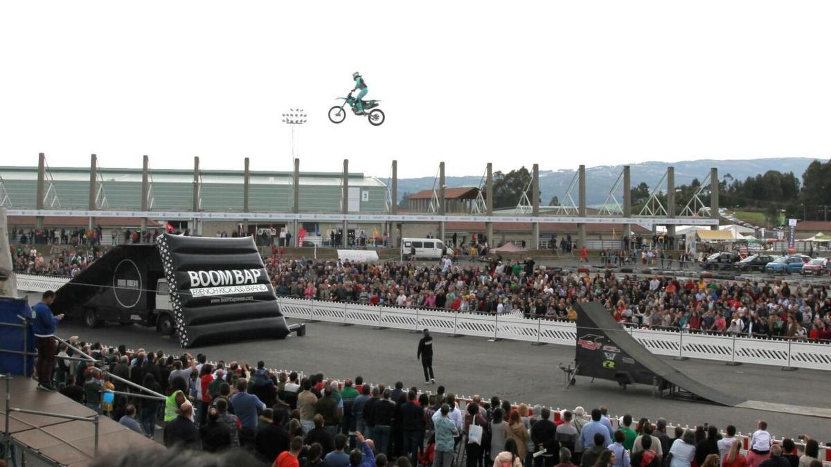 Espectáculo de freestyle en la Semana Verde.
