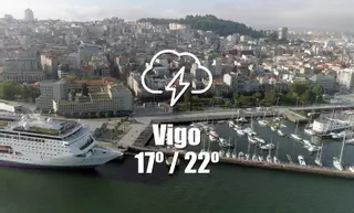 El tiempo en Vigo: previsión meteorológica para hoy, sábado 12 de julio