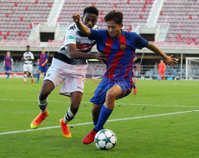 Las imágenes del FC Barcelona Juvenil A , 1  -  Borussia Moenchengladbach,  2