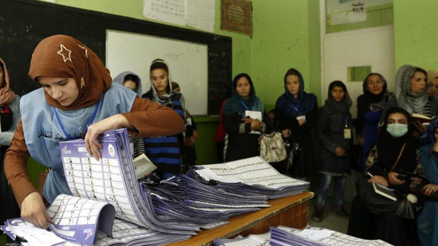 Elecciones en Afganistán.