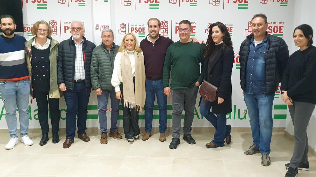Carlos Muñoz, elegido nuevo secretario general del PSOE de Palma del Río.