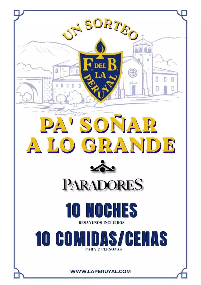 La Peruyal activa su rifa anual con un viaje gastronómico por España