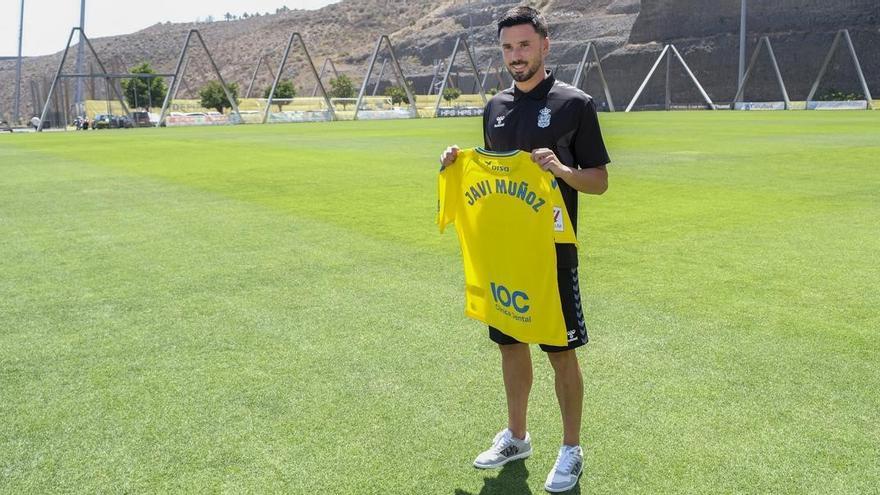 Javi Muñoz, nuevo jugador de la UD Las Palmas.