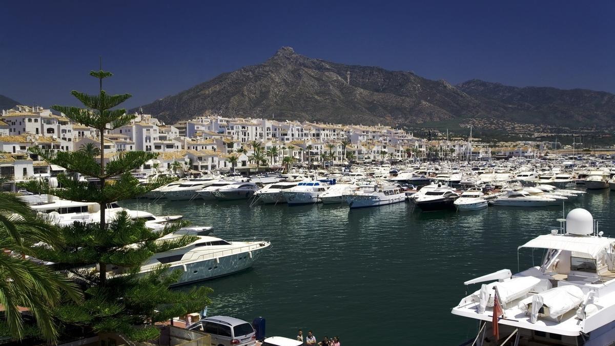 Vista de Puerto Banús.