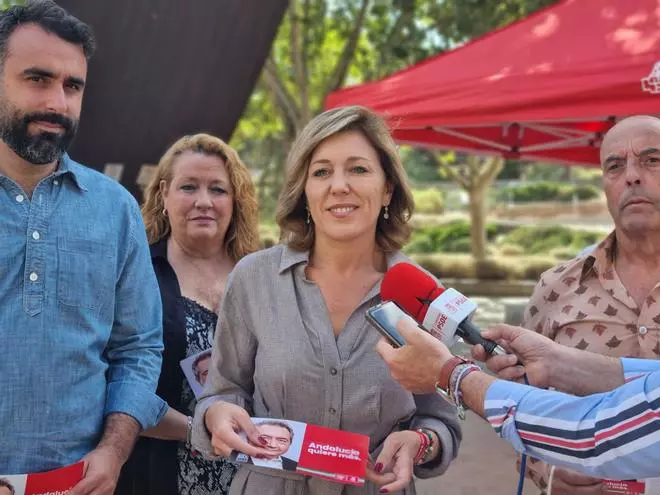 Las imágenes del primer día de campaña del PSOE en Córdoba