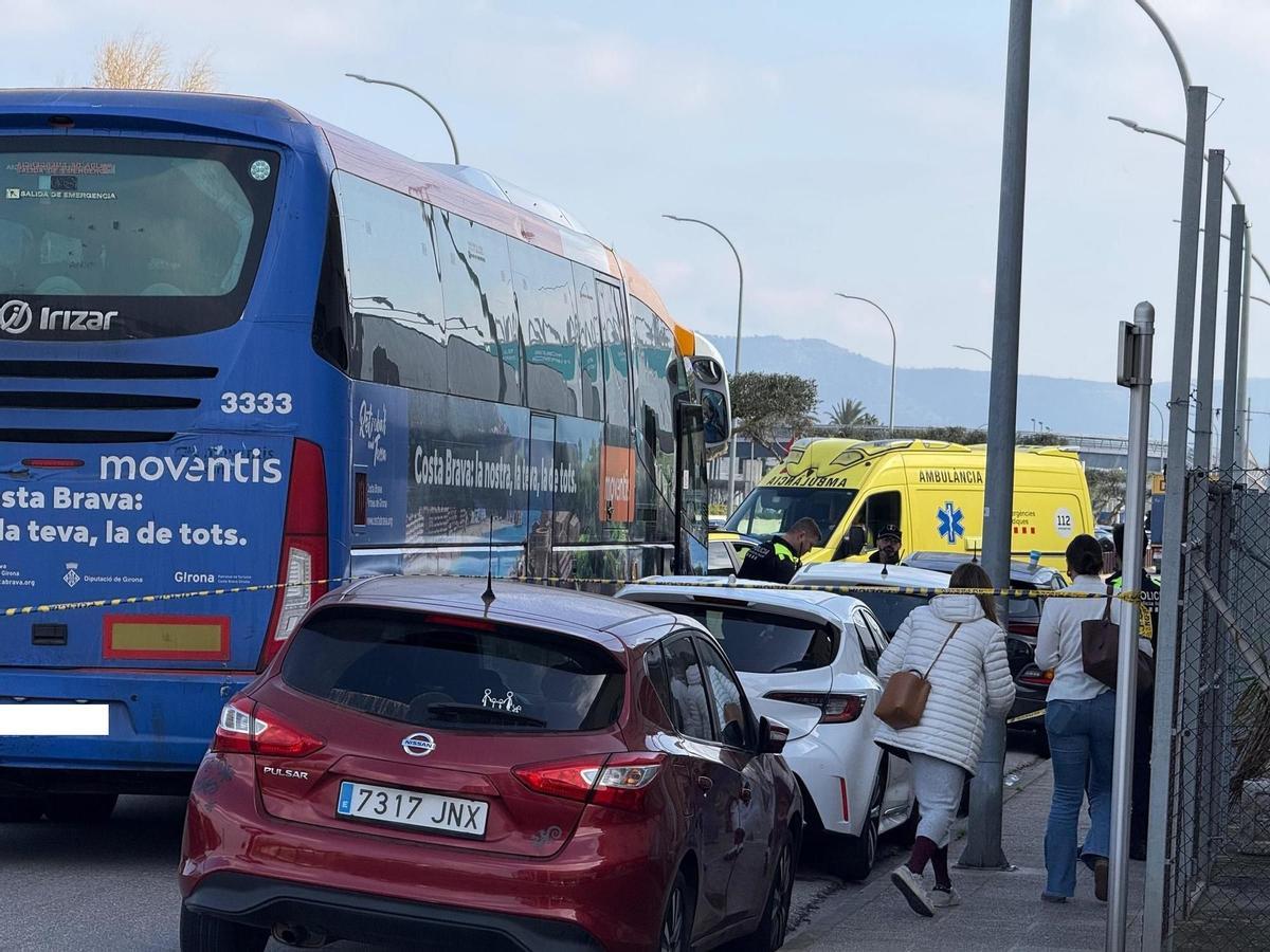 Les fotos de l'accident d'Empuriabrava on ha mort una mestra Les fotos de l'accident d'Empuriabrava on ha mort una mestra
