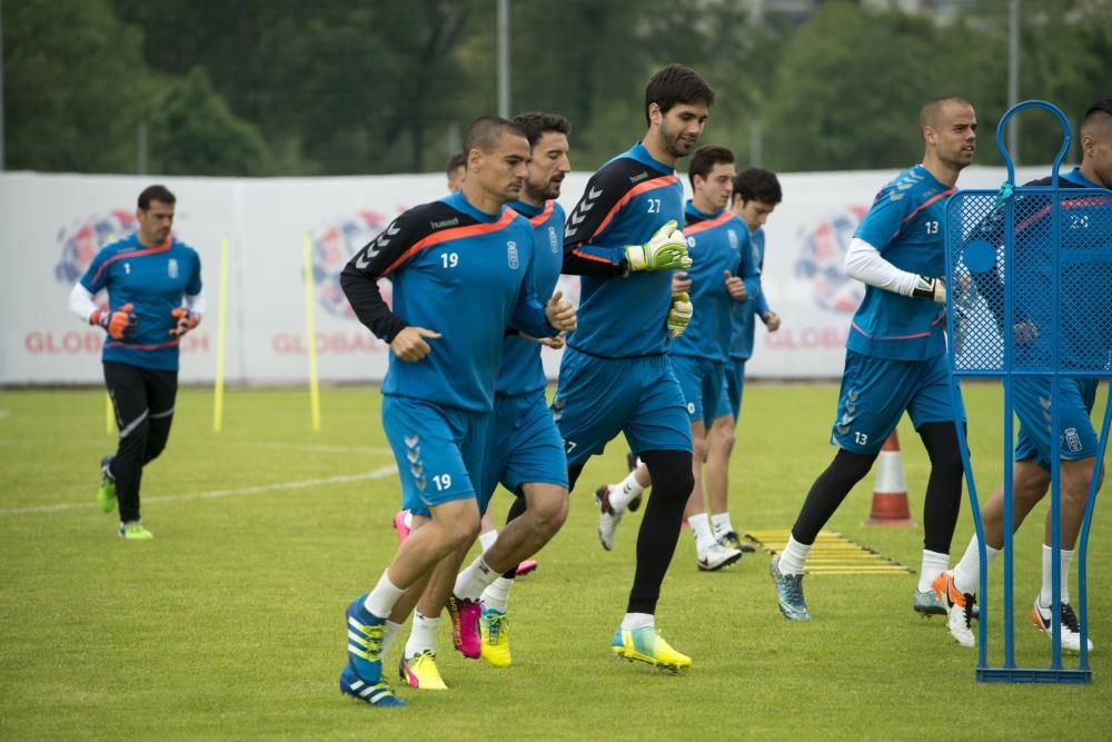 Entrenamiento del Real Oviedo