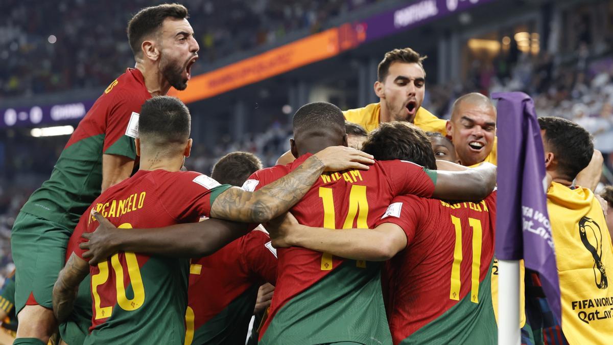 Mundial de Qatar | Portugal - Ghana, en imágenes