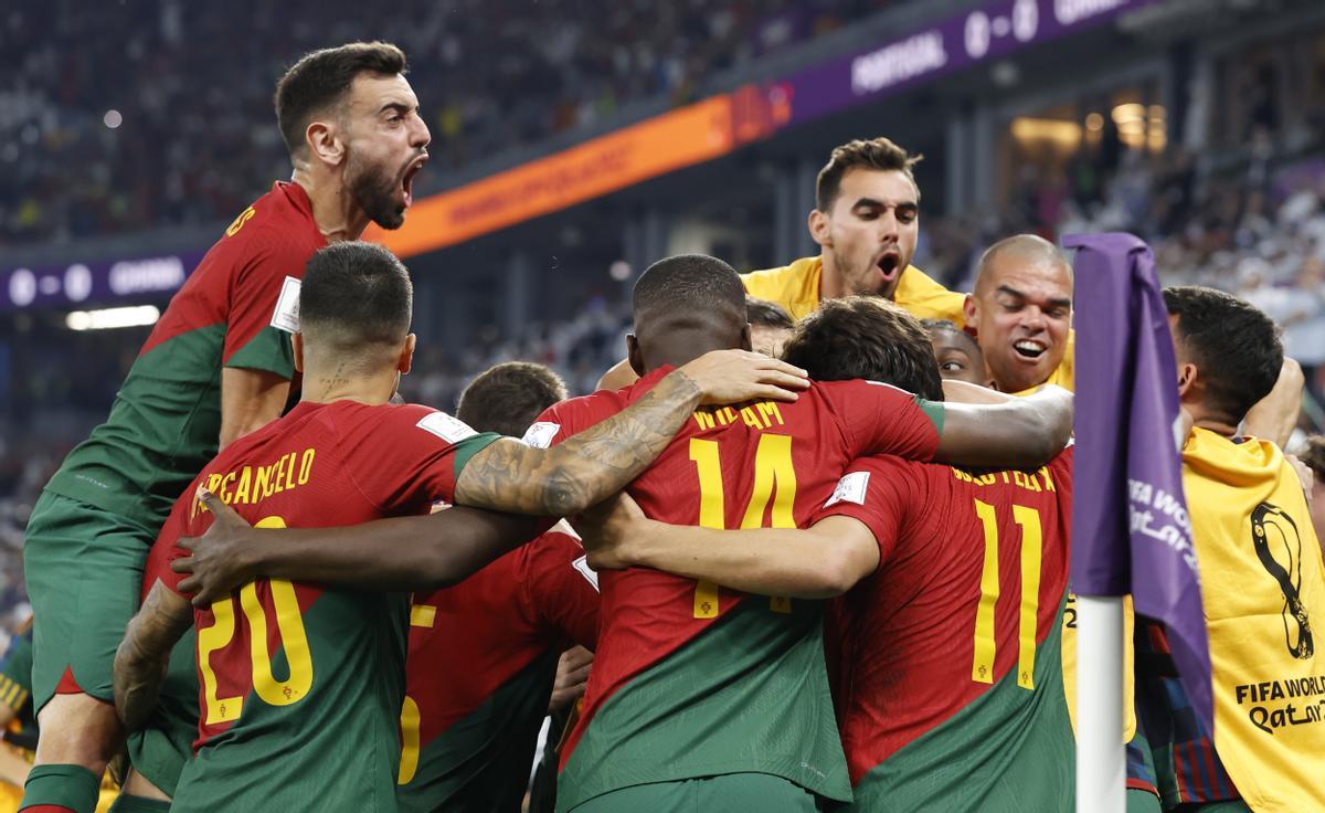 Portugal - Uruguay: resultado, goles y resumen en directo