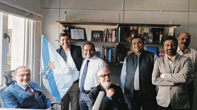 Apertura del primer centro de estudios gallegos en India.  | // FARO