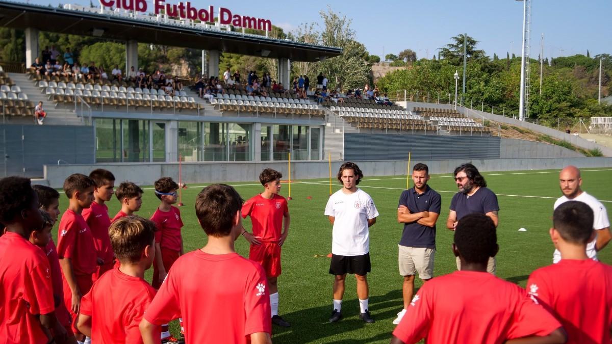 Los equipos de la Damm disfrutan esta temporada de nuevas instalaciones