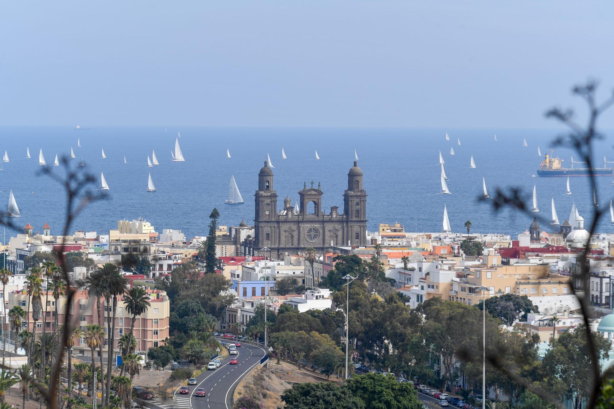 Salida de la regata ARC 2021 de Las Palmas de Gran Canaria