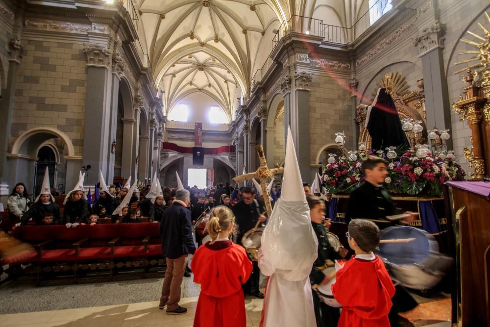 Via Crucis en versión infantil en Sax