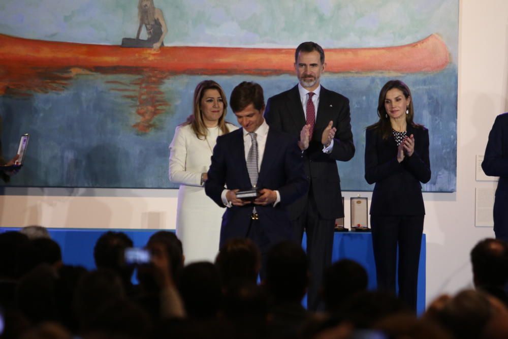 Los Reyes de España presiden la entrega de las distinciones que otorga el Ministerio de Cultura, correspondientes a 2016. José Coronado, Ricardo Darín, El Julio, Pedro Subijana o el Orfeón Donostiarra, entre los premiados.