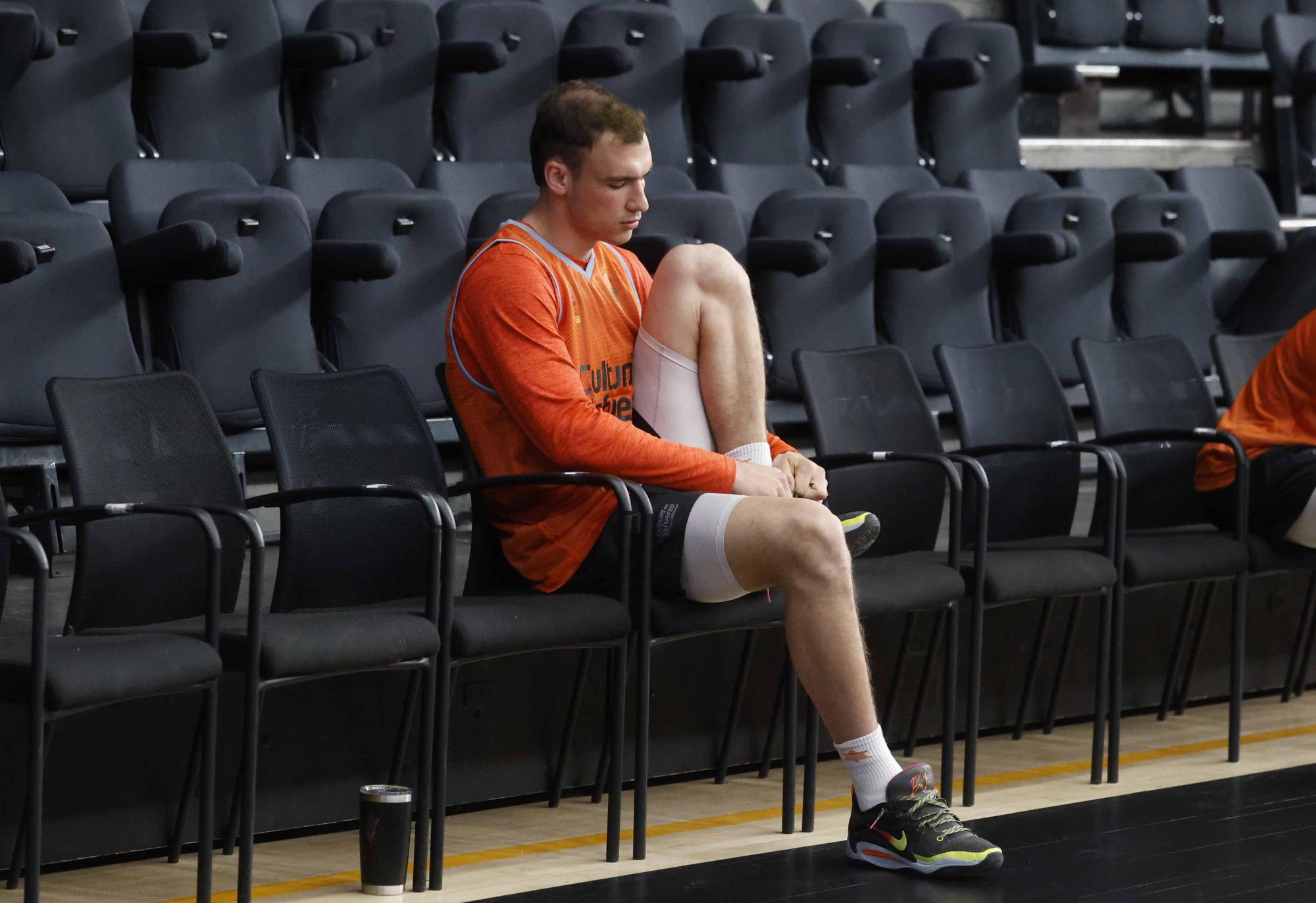 Entrenamiento Valencia Basket Club