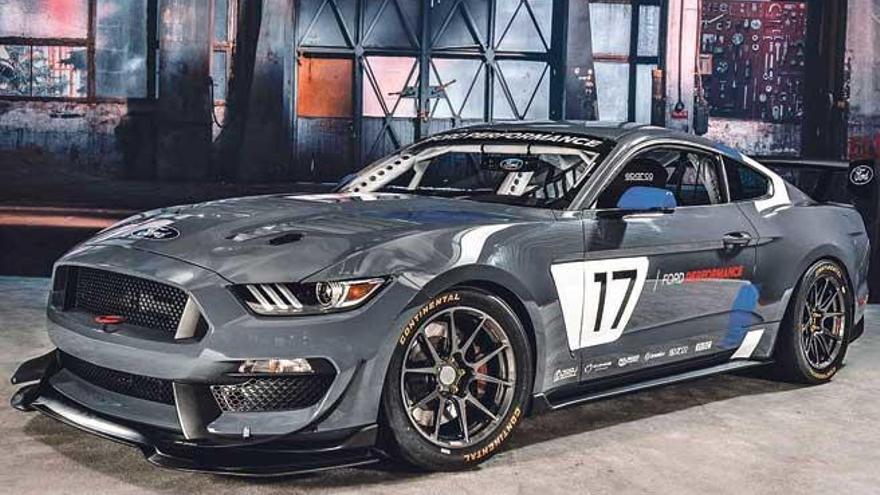 Nuevo Mustang GT4 de competición