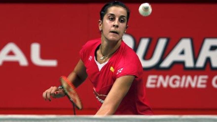 Carolina Marin, en el Mundial de Yakarta.