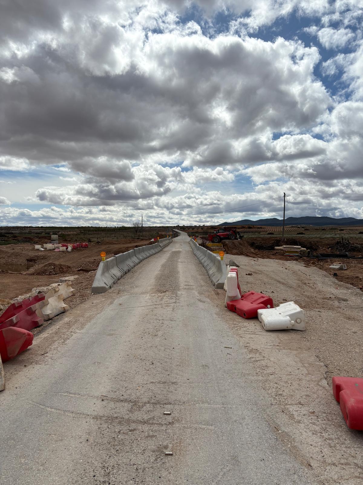 Apertura de la carretera.