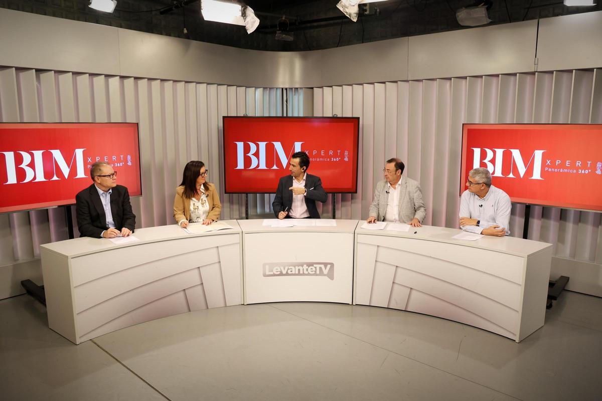 Levante-EMV y Levante TV organizaron un debate para abordar la evolución del programa BIM Xpert 360ª.