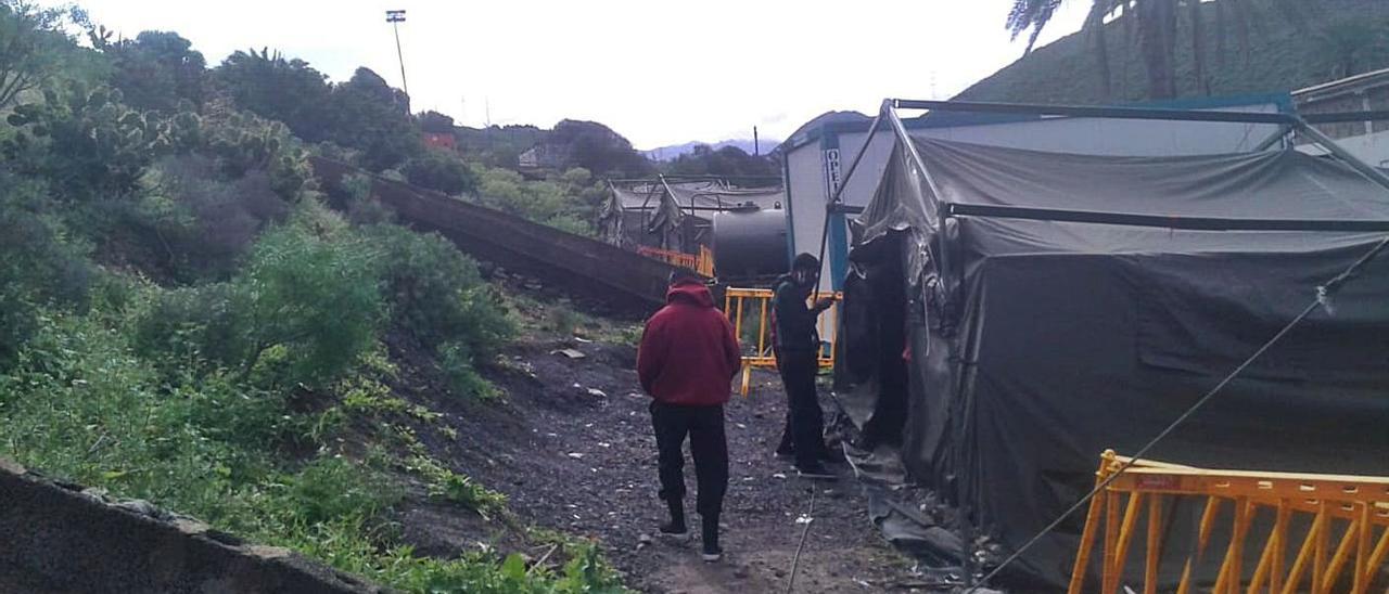 Las goteras de Barranco Seco