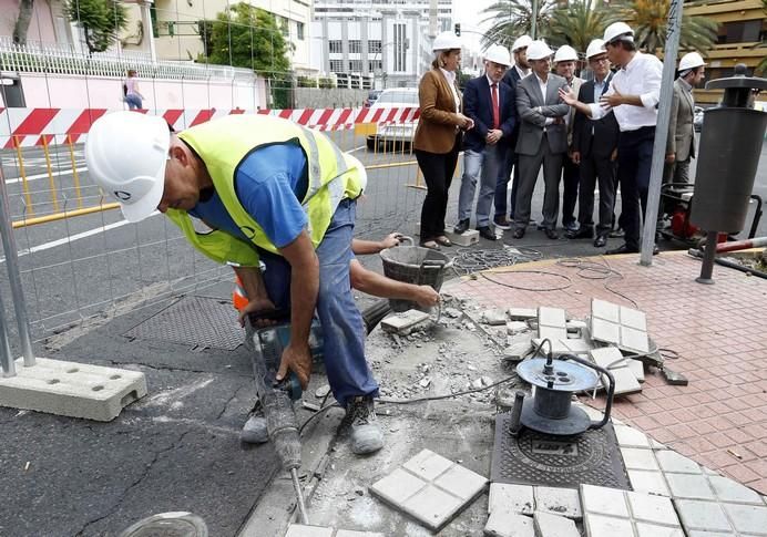 INICIAN LA OBRA DE LA METROGUAGUA DE LAS PALMAS