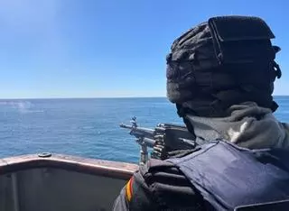 El patrullero «Tabarca» finaliza su misión de vigilancia marítima en el litoral gallego y la frontera con Portugal