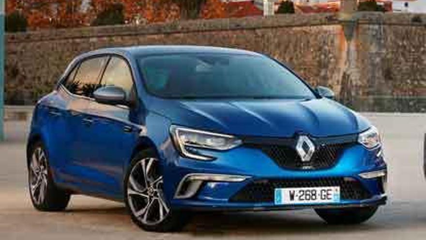 Renault Mégane, ganador del mes de marzo.