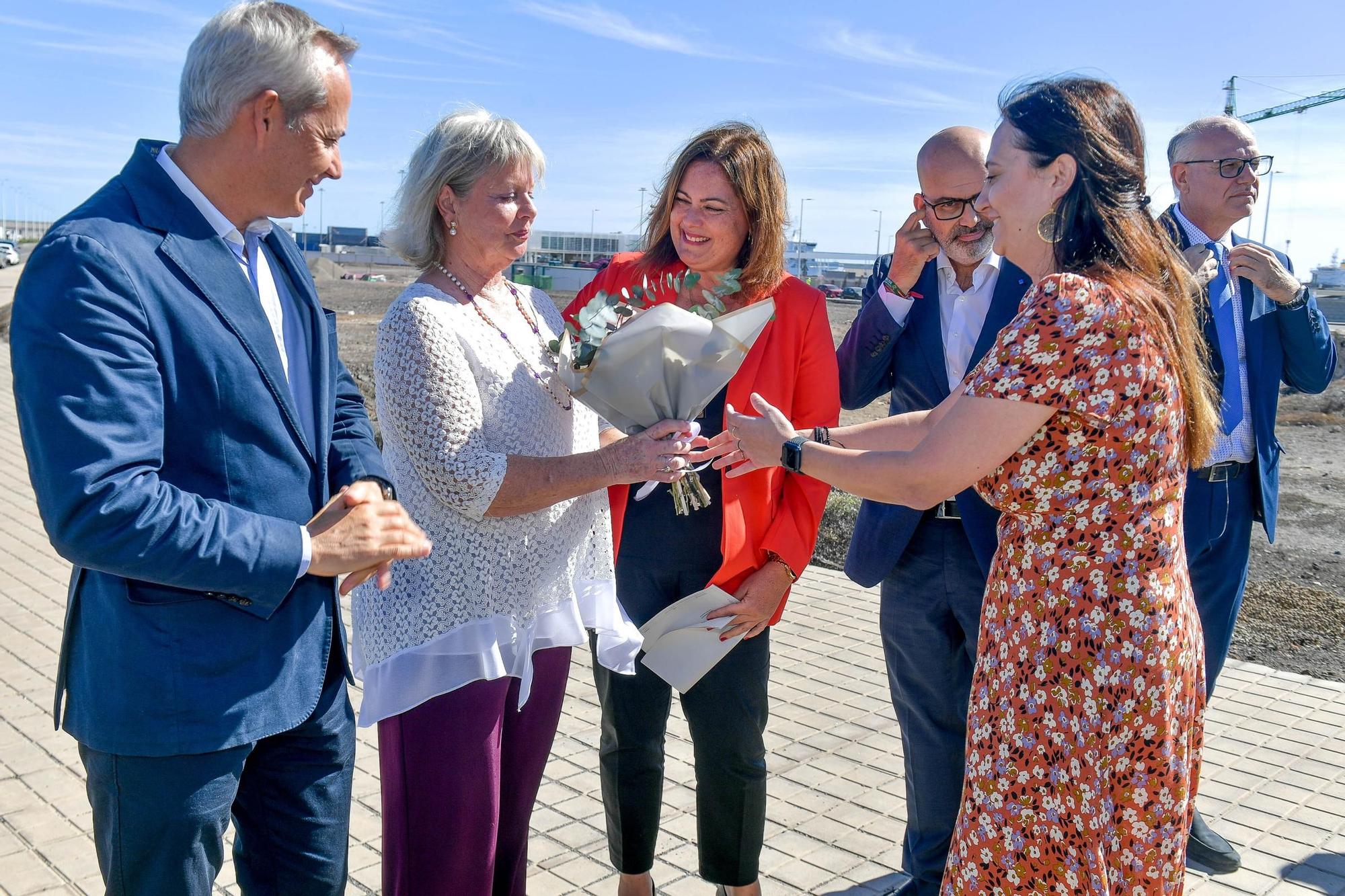 Calle dedicada al naviero Antonio Armas Fernández en el Puerto de Las Palmas