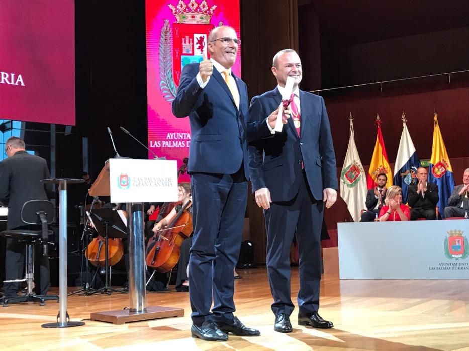 Entrega de Honores y Distinciones de Las Palmas de Gran Canaria. Fiestas Fundacionales 2017