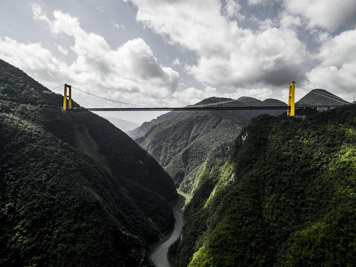 Puentes chinos - Puente Siduhe, Hubei