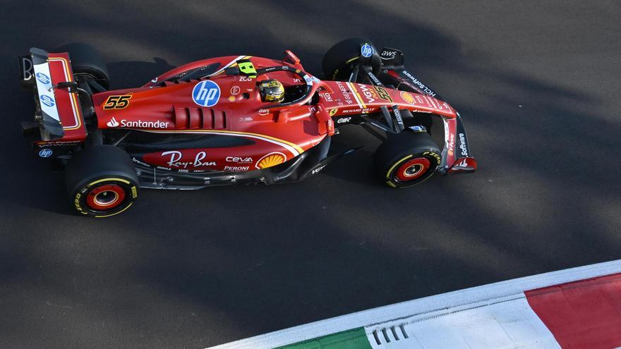 Alonso y Sainz saldrán undécimo y quinto en el GP de Italia