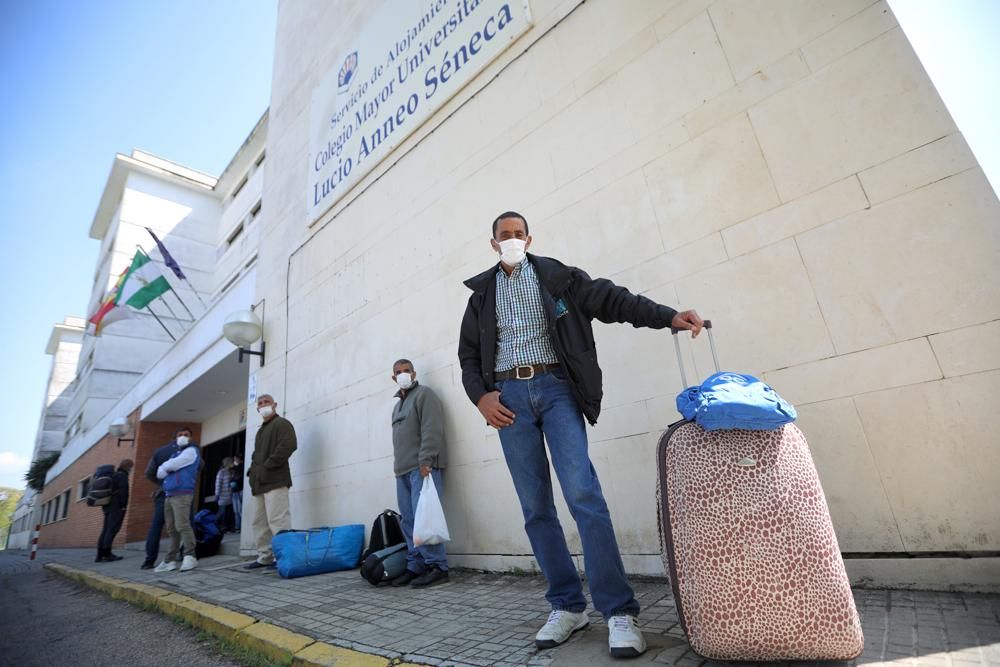 Coronavirus. El colegio mayor Séneca abre sus puerta para las personas sin hogar