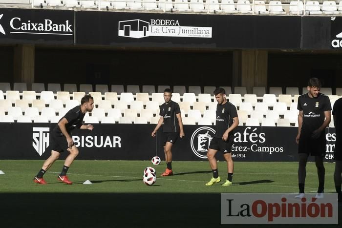 Entreno del FC Cartagena