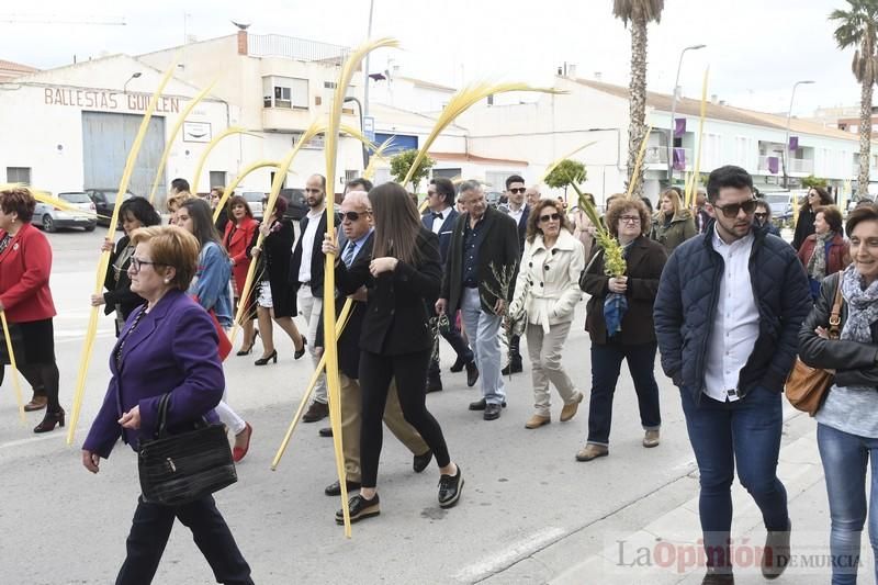 Procesión de Domingo de Ramos en La Hoya