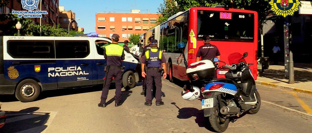 El lugar en el que tuvo lugar el intento de agresión.