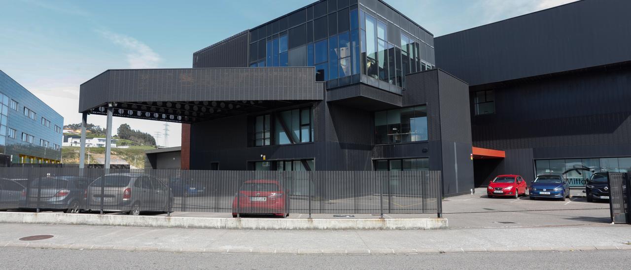 El edificio de la Fundación Metal, en el parque científico tecnológico avilesino.