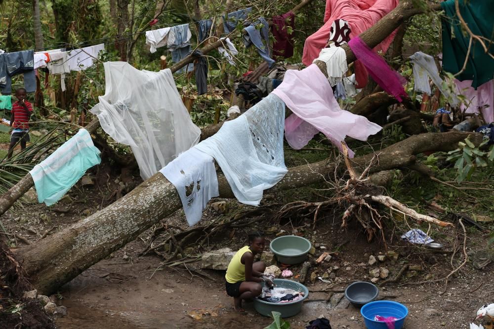 El huracán Matthew deja numerosos daños y decenas de víctimas en Haití